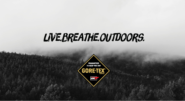 Live Breathe Outdoors With GORE TEX