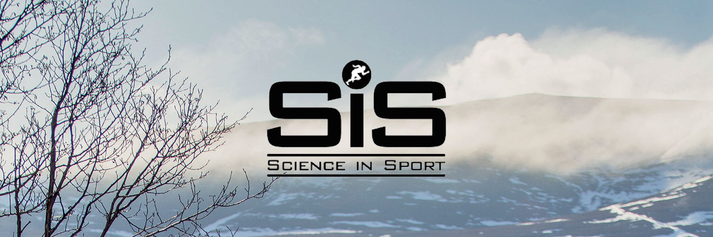 Science In Sport logo with misty mountain background