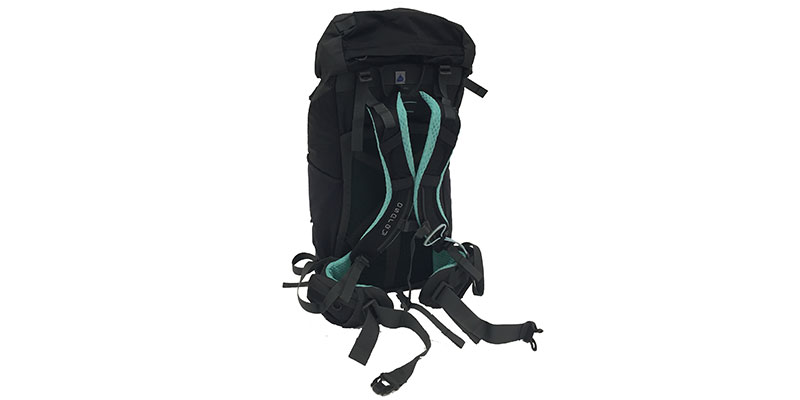 Backpack with loosened straps