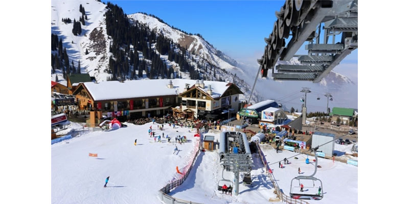 Shymbulak Ski Resort, Kazakhstan