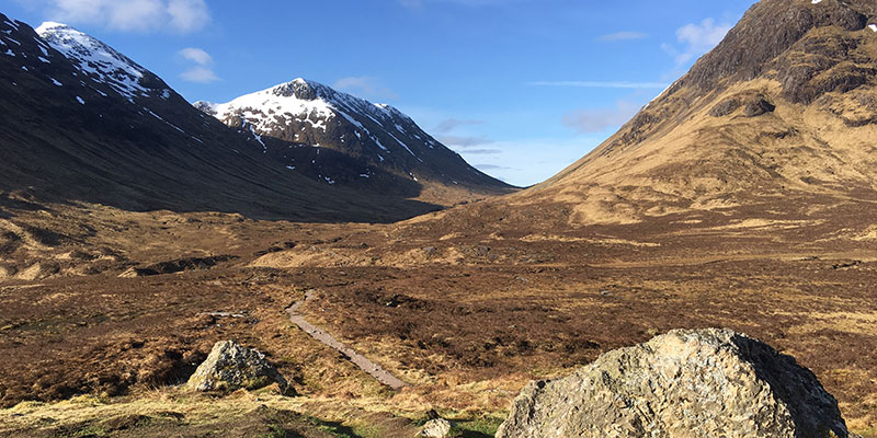 Two Lairigs Credit Girls On Hills