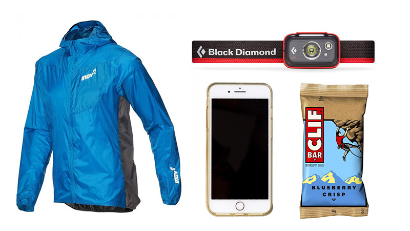 essential items for trail running at night