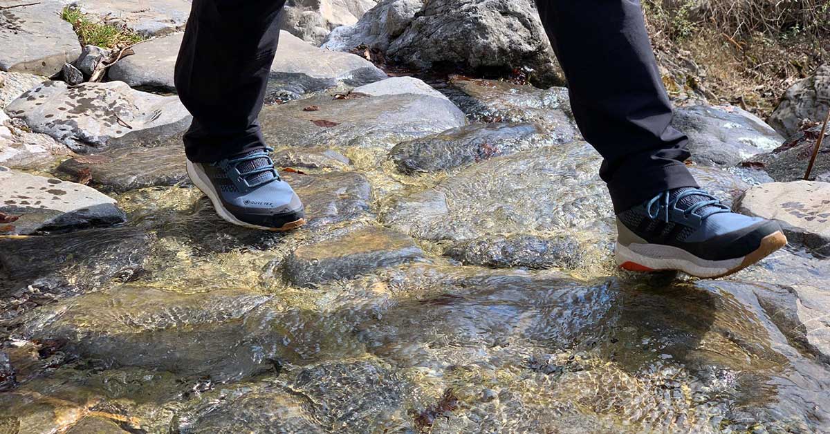 Accusation Accord look in Adidas Terrex Free Hiker GTX Shoe Review | Ellis Brigham Mountain Sports