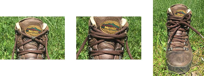 ankle relief lacing