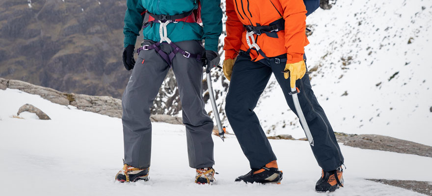 UKC Gear - Climbing Technology Nuptse Crampons and Alpine Tour Axe