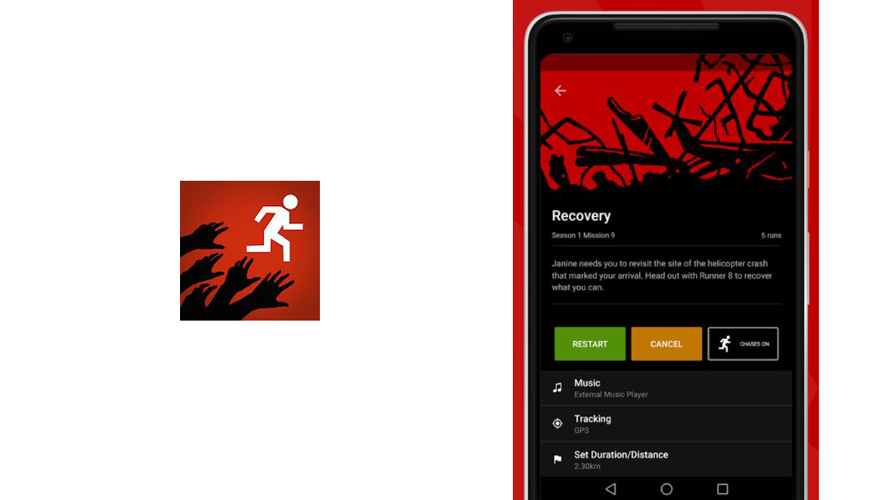 Zombie Run App