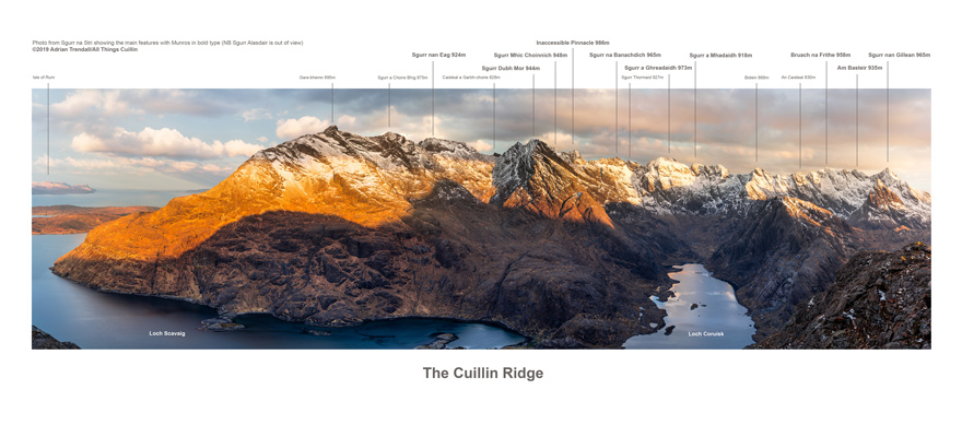 cuillin ridge map