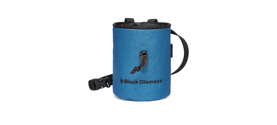 Teal black diamond mojo chalk bag