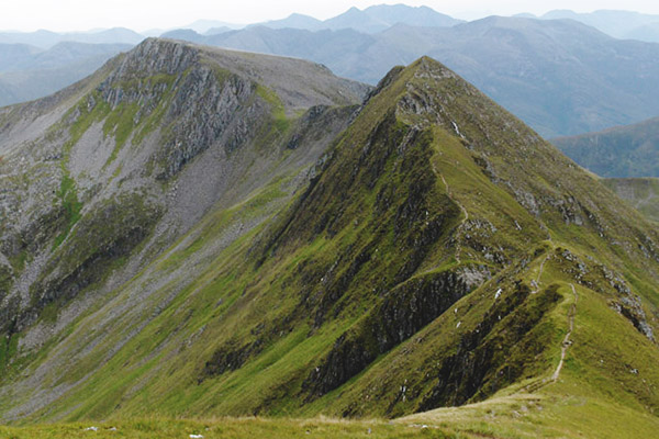 Devil's Ridge is the technical jewel in the Steall crown.
